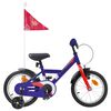 vidaXL Bicicleta Infantil 14 Polegadas para 3 a 5 anos Azul Escuro