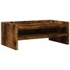 vidaXL Suporte monitor 42x24x16 cm derivados madeira carvalho fumado