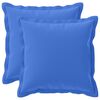 vidaXL Capa almofada 2 unid. HOUTEN Azul Royal 50 x 50 cm Poli&eacute;ster