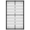vidaXL Estrutura de cama 120x200 cm metal preto