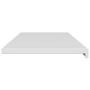 vidaXL Soleira de Janela Branco 160 x 45 x 4,5 cm PVC