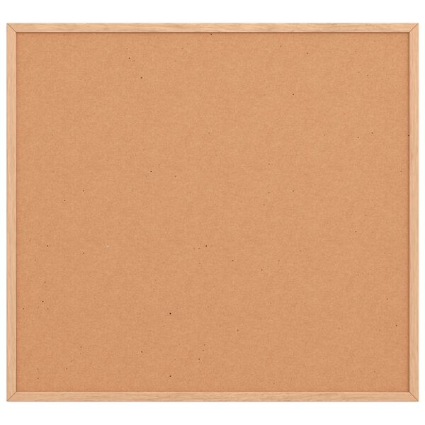 vidaXL Quadro de corti&ccedil;a com estrutura em madeira de pinho maci&ccedil;o 60x55 cm