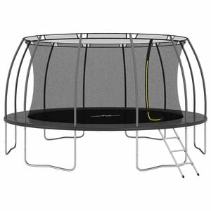 vidaXL Conjunto de trampolim redondo 488x90 cm 150 kg