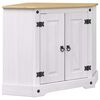 vidaXL Suporte para Aqu&aacute;rio CORONA Branco 70 x 70 x 73 cm 300 kg