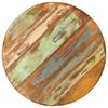 vidaXL Mesa de centro Ø68x43 cm madeira recuperada maciça