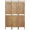 vidaXL Biombo com 3 pain&eacute;is 120x180 cm bambu