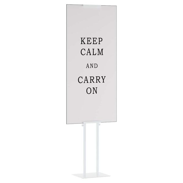 vidaXL Displays de Feira Branco 30 x 23,5 x 210 cm A&ccedil;o