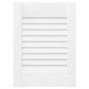 vidaXL Portas de arm&aacute;rio 2 pcs design de persiana 39,5x29,5 cm branco