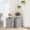 vidaXL Suportes p/ plantas 2 pcs 30x30x50 cm derivados de madeira