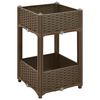 vidaXL Canteiro elevado 40x40x71 cm polipropileno