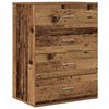 vidaXL Buffet Madeira antiga 60 x 39 x 80 cm Derivados de Madeira
