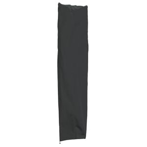 vidaXL Capa para guarda-sol de jardim 240x57/57 cm 420D oxford preto