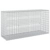 vidaXL Gabion com Fio de 5 mm e Malha de 5x2,5 cm 100x30x50 cm