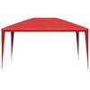 vidaXL Tenda de Festa Vermelho 400 x 300 x 255 cm PE e A&ccedil;o