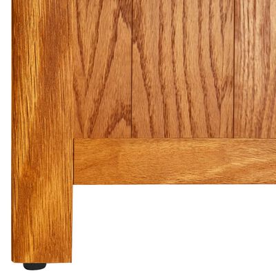 vidaXL Estante 45x22,5x82 cm madeira carvalho maciça