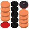 vidaXL 14 pcs conjunto de discos de polir 150 mm