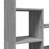 vidaXL Estante 72x20x120,5 cm derivados de madeira cinzento sonoma