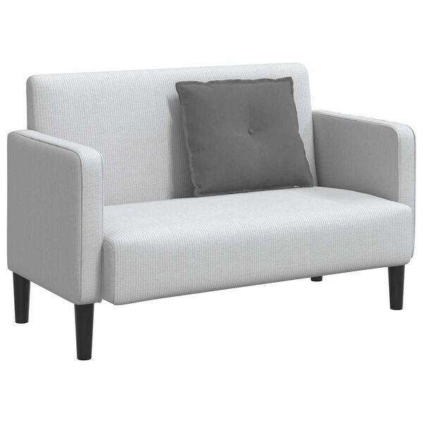 vidaXL Travesseiro para Costas Cinza Escuro 60 x 50 cm