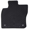vidaXL Tapete de carro 2 pcs Preto Adequado para VW CADDY 2020-