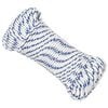 vidaXL Corda utilit&aacute;ria multiusos 4 mm 50 m Branco e Azul PP