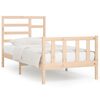 vidaXL Cama sem colch&atilde;o 100x200 cm madeira de pinho maci&ccedil;a