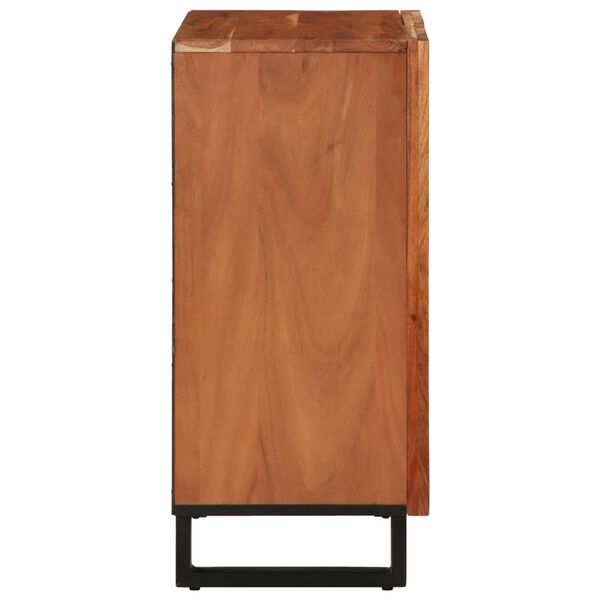 vidaXL Aparador 60x34x75 cm madeira de acácia maciça