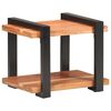vidaXL Mesa de cabeceira 50x40x40 cm madeira de ac&aacute;cia maci&ccedil;a
