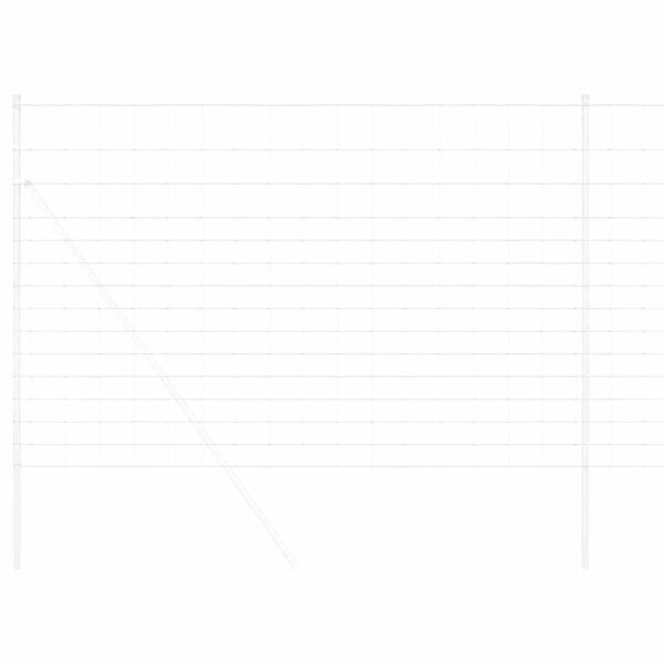 vidaXL Cerca Selvagem Galvanizado a Quente 1000 x 160 x 0,18 cm Ferro