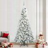 vidaXL &Aacute;rvore de Natal Articulada Artificial Branco 240 cm PE e PVC