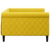 vidaXL Sof&aacute;-cama 100x200 cm veludo amarelo