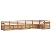 vidaXL Conjunto de Sof&aacute;s para Exterior 6 pcs Natural