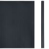 vidaXL Painel privacidade p/ jardim 35x0,19 m PVC cinza-escuro fosco