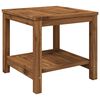 vidaXL Mesa de centro Natural 48,5 x 49 x 45 cm