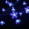 vidaXL Árvore de Natal 2000 luzes LED flor cerejeira luz azul 500 cm