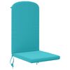 vidaXL Almofada para cadeira Adirondack GEMERT 100% Poli&eacute;ster Turquesa