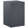 vidaXL Suporte para Plantas Antracite 40 x 40 x 60 cm A&ccedil;o inoxid&aacute;vel