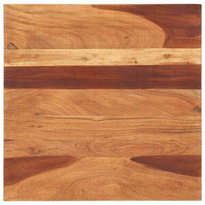 vidaXL Tampo de mesa madeira de ac&aacute;cia maci&ccedil;a 15-16 mm 60x60 cm