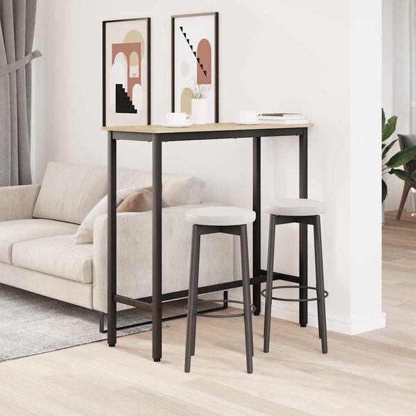 vidaXL mesa Carvalho Sonoma 100 x 40 x 100,5 cm