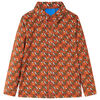 Camisa para crian&ccedil;a cor ferrugem-claro 140