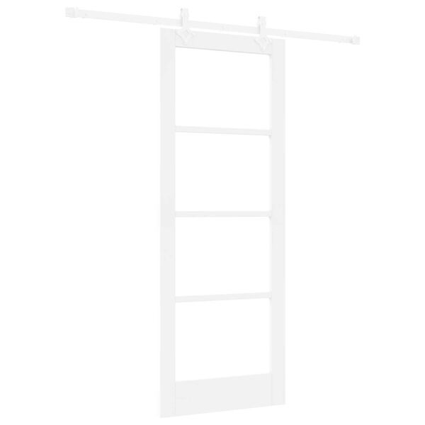 vidaXL Porta Deslizante Branco 78 x 202 cm