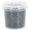 vidaXL El&aacute;sticos para tran&ccedil;as de cavalos 1500 pcs silicone preto
