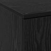 vidaXL Highboard Carvalho preto 60 x 35 x 180 cm Madeira processada