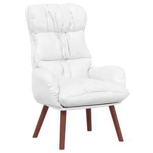 vidaXL poltrona Branco 69 x 74 x 93 cm Couro Artificial