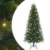 vidaXL &Aacute;rvore de Natal Artificial Verde 240 cm PE e PVC