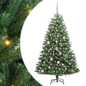 vidaXL &Aacute;rvore de Natal Articulada Artificial Verde 150 cm PVC e Metal