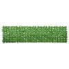 vidaXL Tela de varanda com folhas verdes 300x75 cm