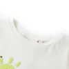 T-shirt infantil cor cru 116