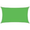 vidaXL Para-sol estilo vela 160 g/m&sup2; 5x8 m PEAD verde-claro