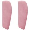 vidaXL Orelha de Cabeceira Rosa 40 x 23 x 6 cm Veludo
