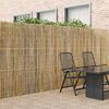 vidaXL Cerca de Bambu Natural 500 x 180 cm Bambu